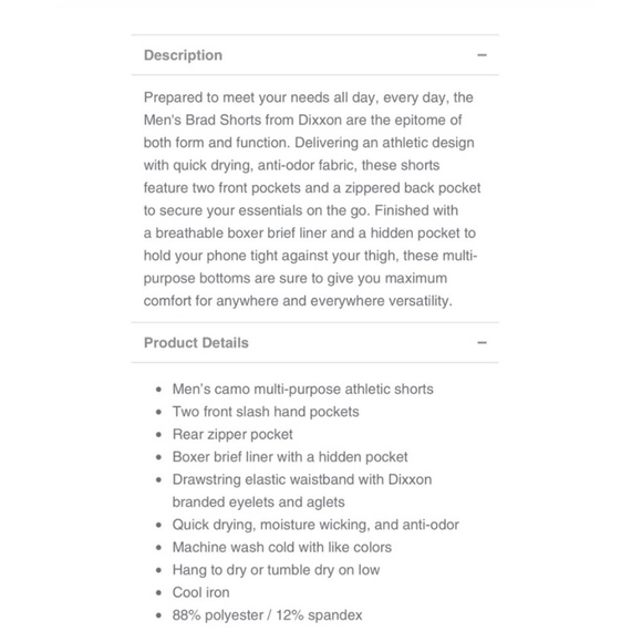 Dixxon Flannel Co Camo Lined Drawstring Athletic Shorts - Picture 3 of 11